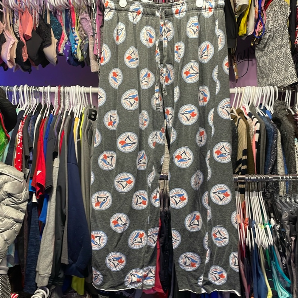 Toronto Blue Jays MLB lounge pants size medium vintage see photos